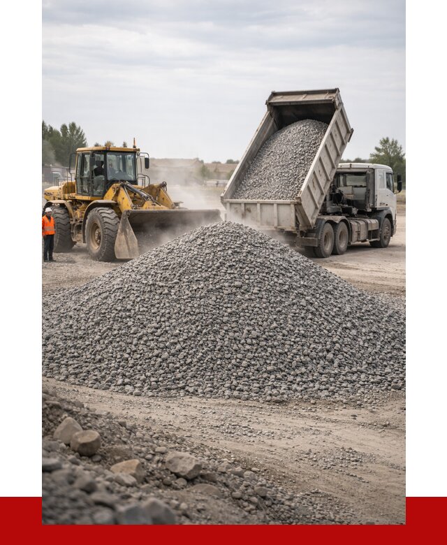 Купить щебень с доставкой в Фурманове от 2547 руб. | ПРОНЕРУДФрв