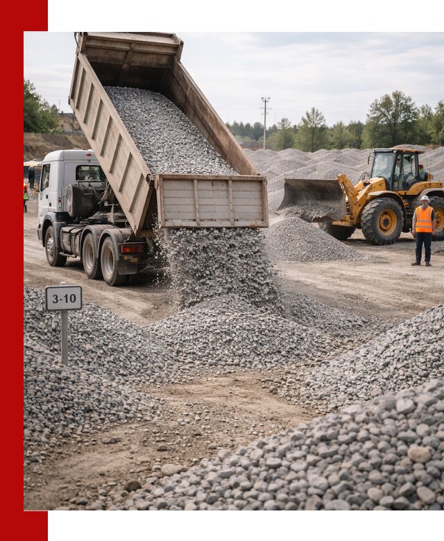 Гранитный щебень фракции 3–10: доставка и продажа в Фурманове