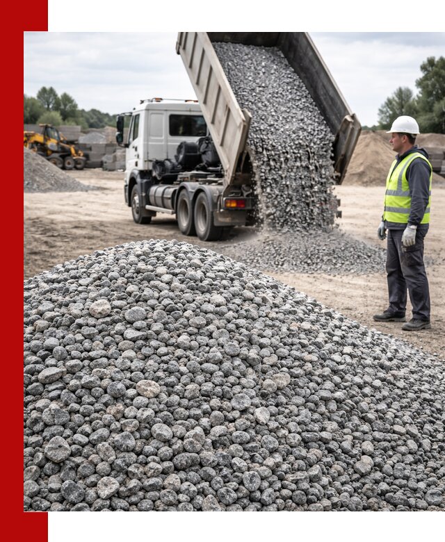 Доставка и продажа гранитного щебня фракции 5-20 в Фурманове