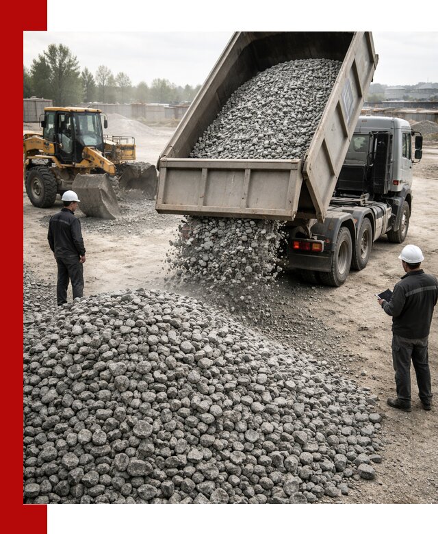 Доставка гранитного щебня фракции 20-40 в Фурманове