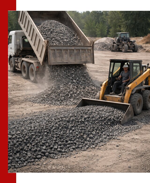 Гранитный щебень фракция 40-70 с доставкой в Фурманове