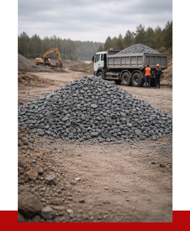 Щебень габбро диабаз фракция 40-70 в Фурманове от 2241 р-ПРОНЕРУДФрв