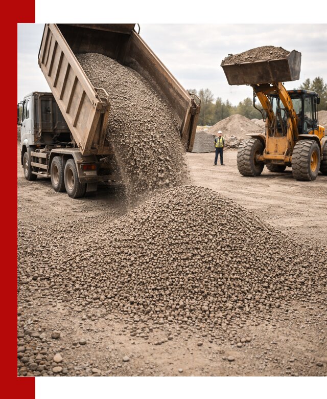 Гравийный щебень фракция 3–10 с доставкой в Фурманове