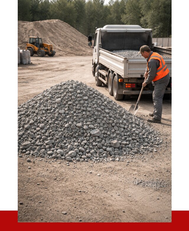 Гравийный щебень фракция 5-10 в Фурманове от 2241 р. | ПРОНЕРУДФрв