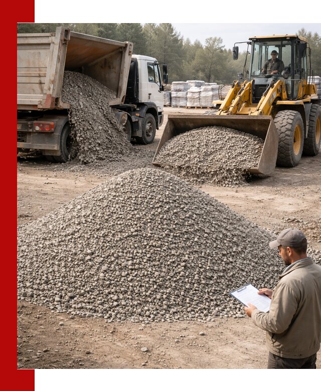 Гравийный щебень фракция 5–10 с доставкой в Фурманове