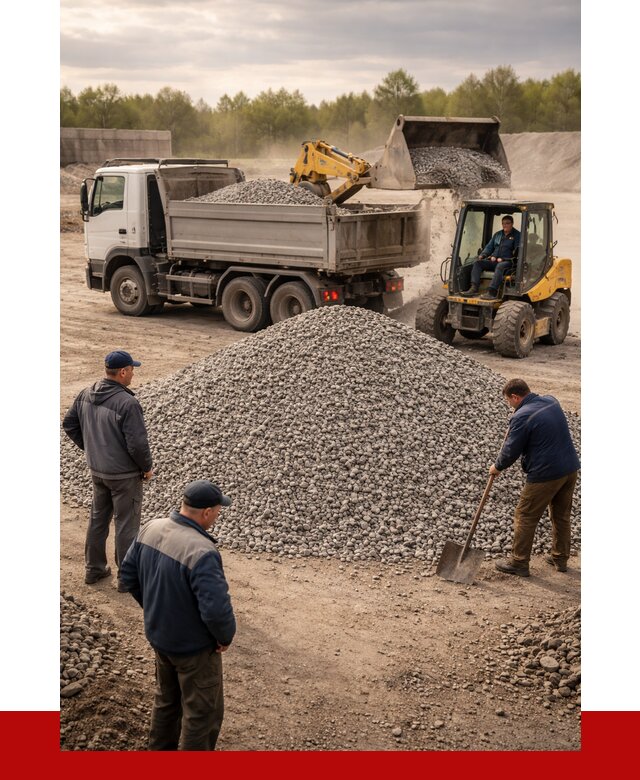 Гравийный щебень фракция 5-20 в Фурманове от 2445 р. ПРОНЕРУДФрв