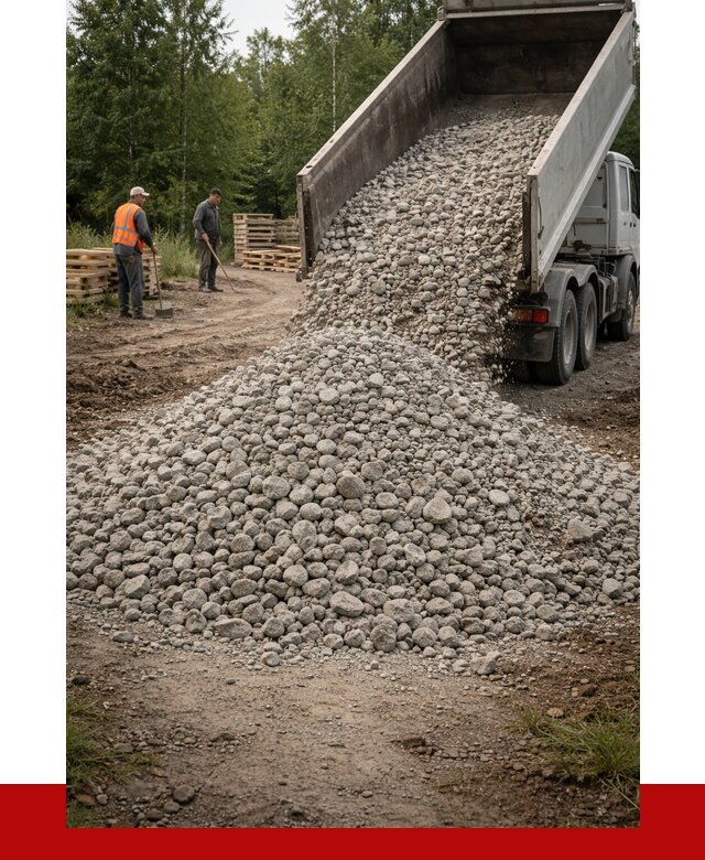 гравийный щебень фракция 70-120 в Фурманове от 2496 р. ПРОНЕРУДФрв