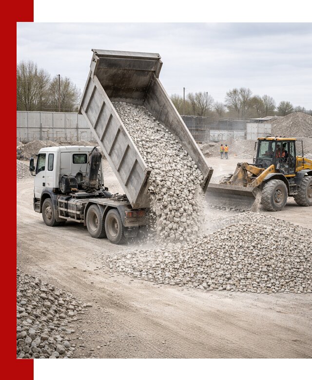Доставка и продажа известнякового щебня в Фурманове