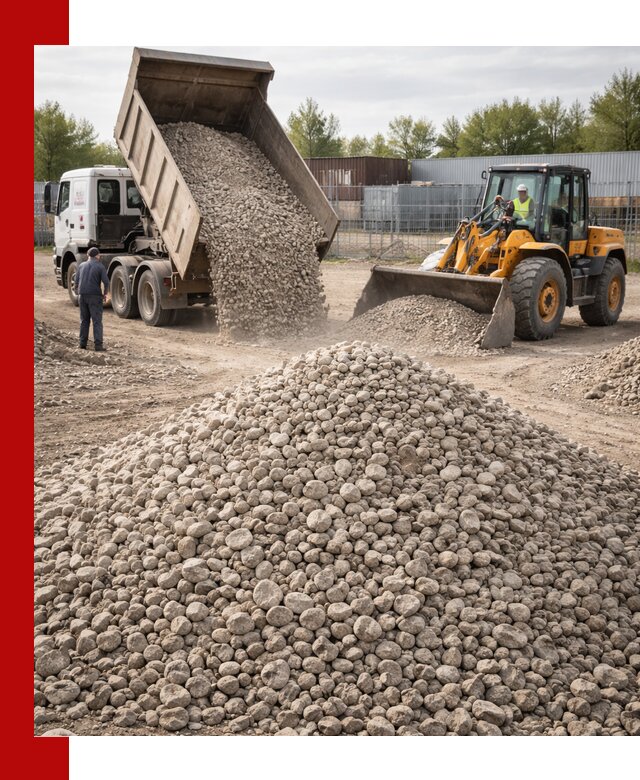 Доломитовый щебень фракции 20–41 с доставкой в Фурманове