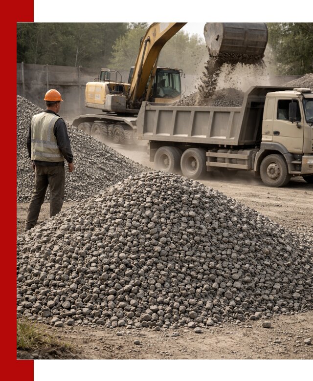 Шлаковый щебень фракция 5-20 с доставкой в Фурманове