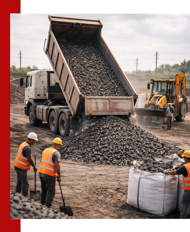 Шлаковый щебень фракция 40-70 с доставкой в Фурманове