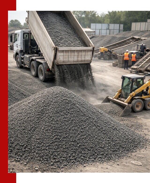 Вторичный щебень фракция 0–5 с доставкой в Фурманове