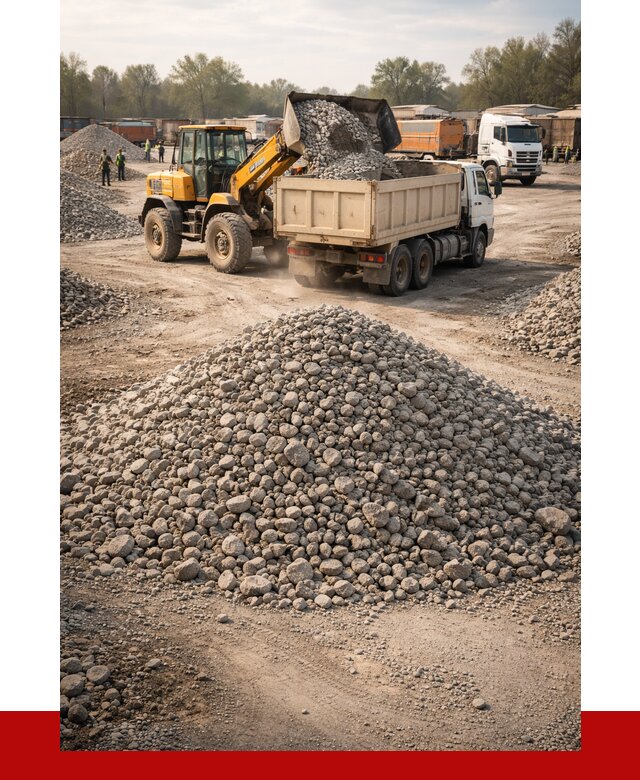 Вторичный щебень фракция 40-70 в Фурманове от 1773 р, ПРОНЕРУДФрв