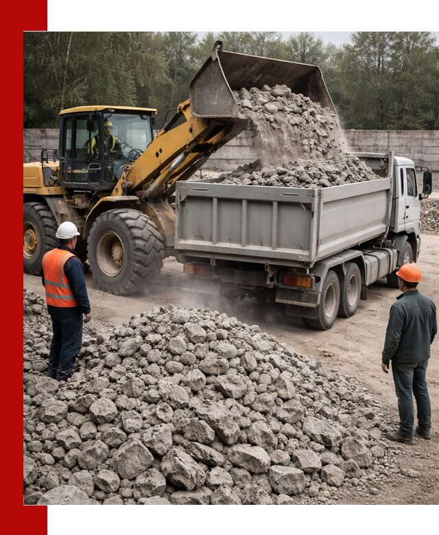 Вторичный щебень фракция 70–150 в Фурманове с доставкой