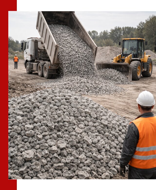 Доставка бетонного щебня фракции 20-40 в Фурманове