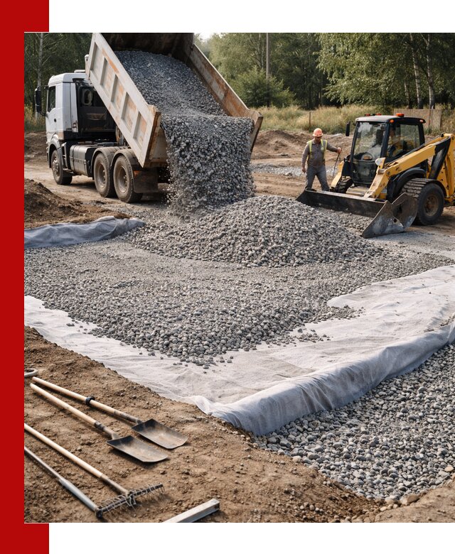 Щебень для фундамента с доставкой в Фурманове