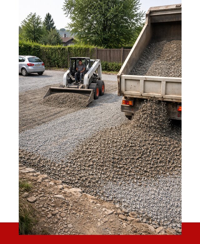 Щебень для парковки в Фурманове с доставкой от 1223 р.| ПРОНЕРУДФрв