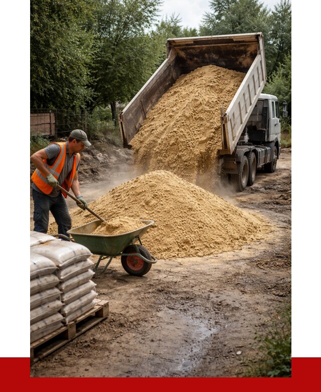 Купить песок с доставкой в Фурманове от 1834 р. | ПРОНЕРУДФрв