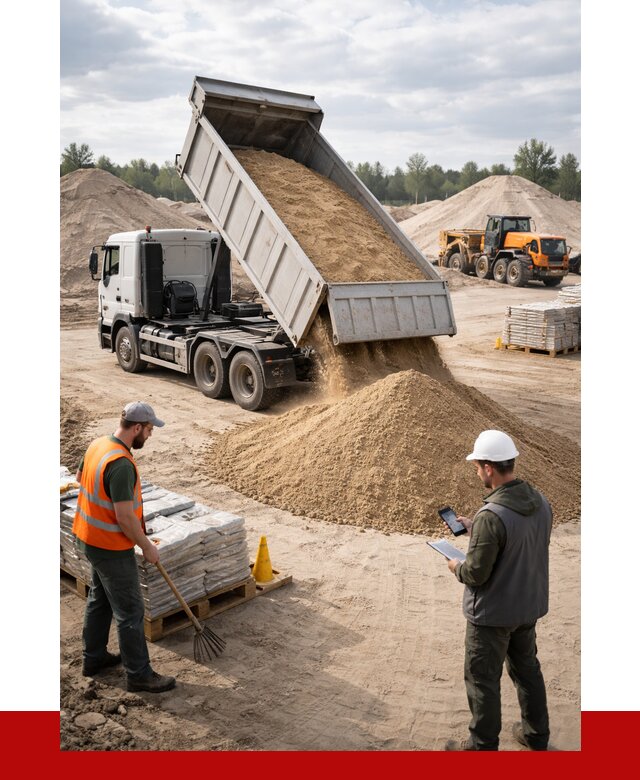 Карьерный песок с доставкой в Фурманове от 3668 р. ПРОНЕРУДФрв