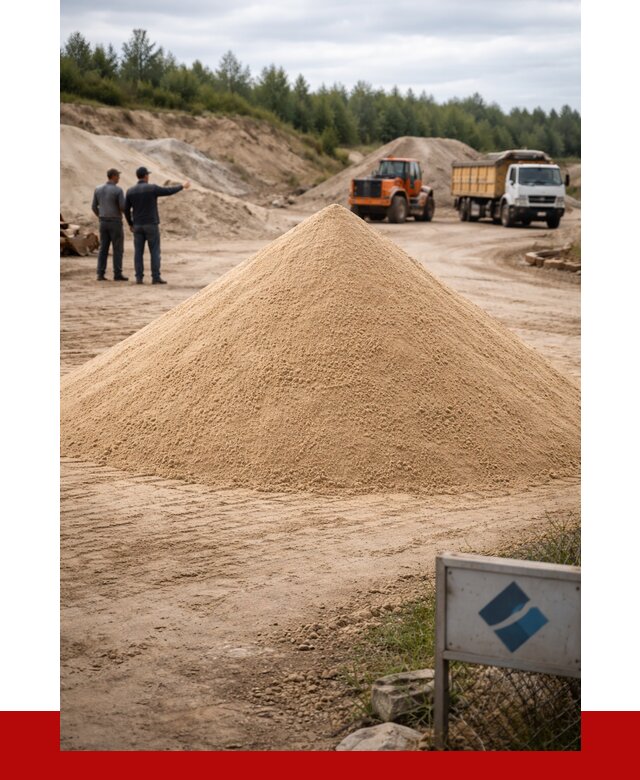 Карьерный песок навалом в Фурманове от 1834 р. | ПРОНЕРУДФрв