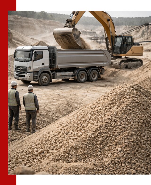 Карьерный крупнозернистый песок с доставкой в Фурманове