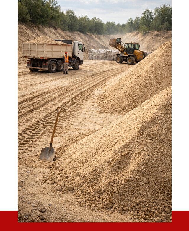 Карьерный песок мелкозернистый в Фурманове от 9169 р. | ПРОНЕРУДФрв