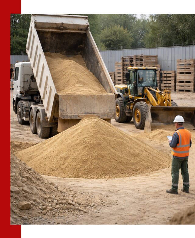 Доставка карьерного мелкозернистого песка в Фурманове