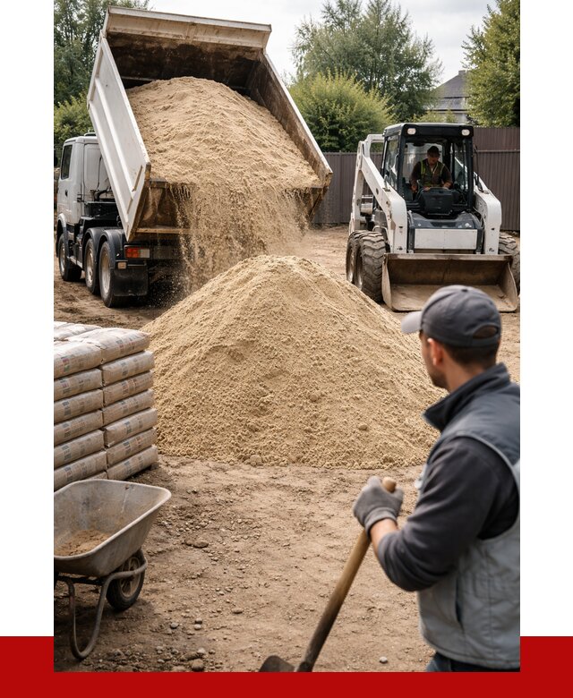 Мытый речной песок с доставкой в Фурманове от 1477 р. | ПРОНЕРУДФрв