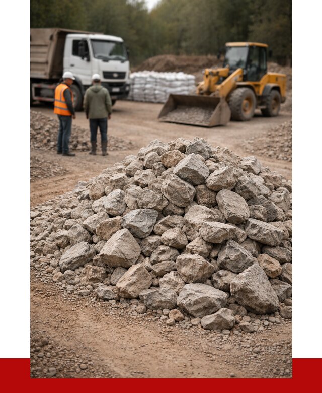 Купить бутовый камень с доставкой в Фурманове от 2343 р. | ПРОНЕРУДФрв