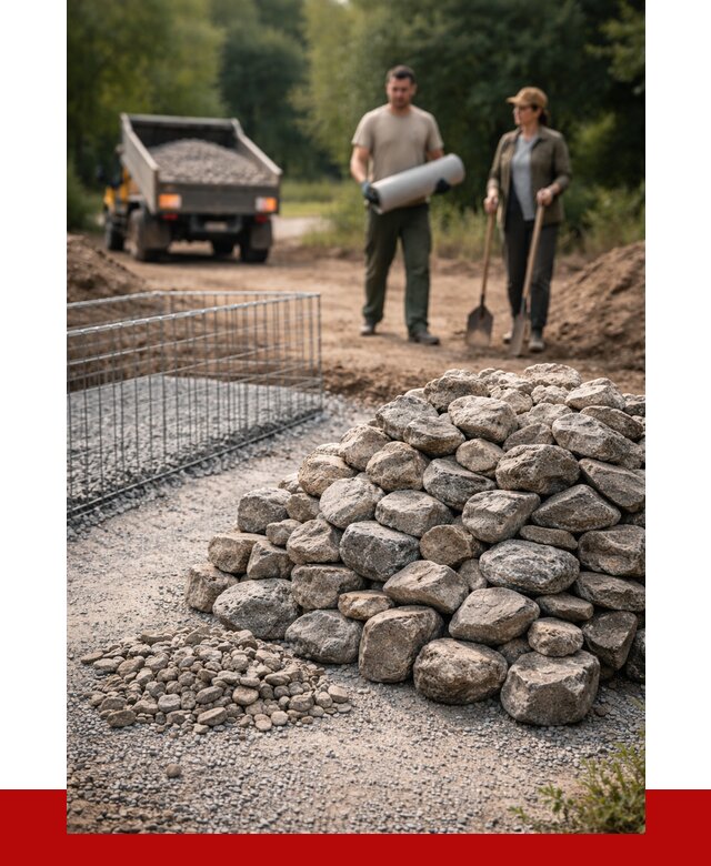 Камень для габионов фракция 100-200 в Фурманове от 4890 р. | ПРОНЕРУДФрв