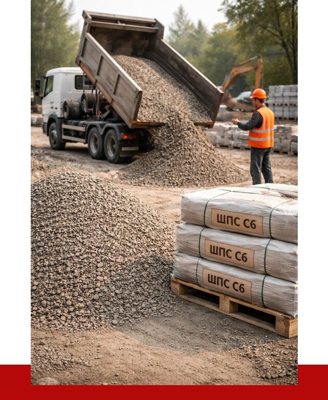 ЩПС С6 в Фурманове с доставкой от 2241 р. за куб | ПРОНЕРУДФрв