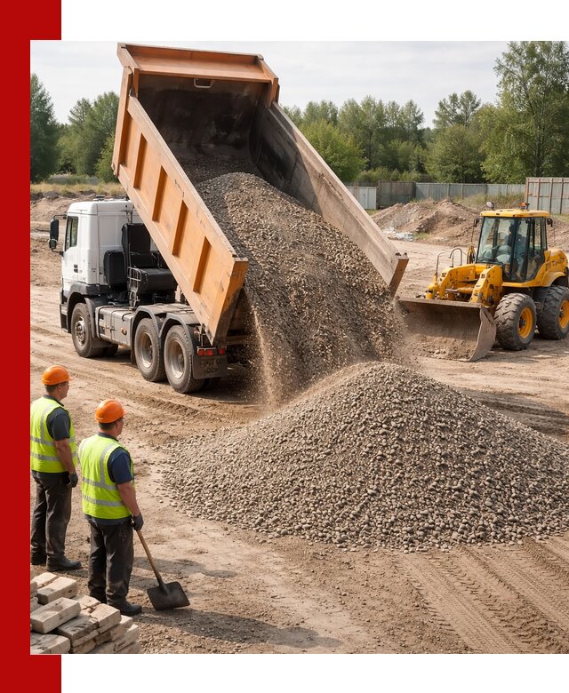 Доставка щебёночно-песчаной смеси ЩПС С7 в Фурманове