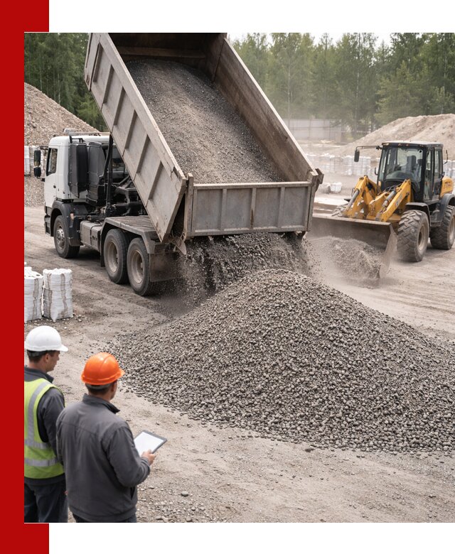 Доставка и продажа гранитного отсева 0-10 в Фурманове