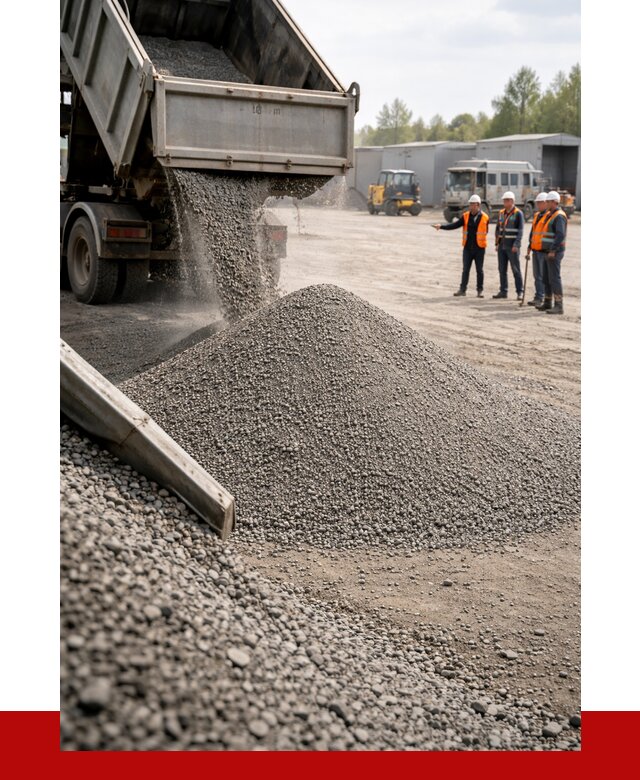 Гравийный отсев 0-5 в Фурманове от 1223 р. с доставкой | ПРОНЕРУДФрв