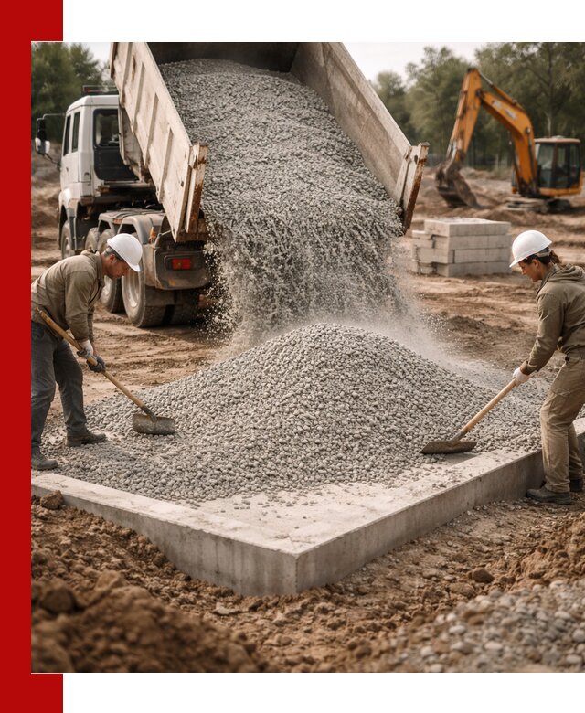 Доставка и продажа отсева для бетона в Фурманове