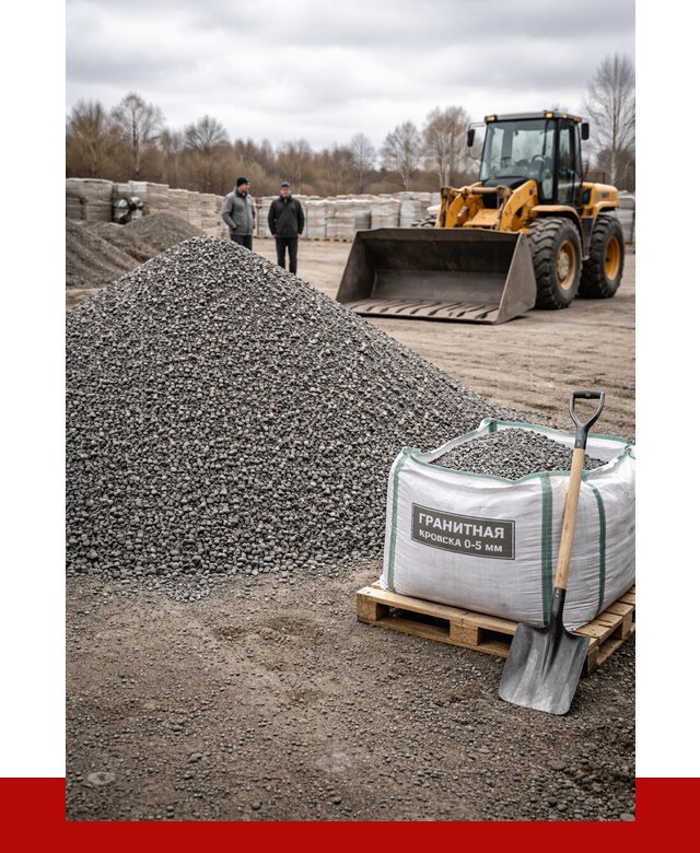 Купить гранитную крошку в Фурманове от 4890 р. с доставкой | ПРОНЕРУДФрв