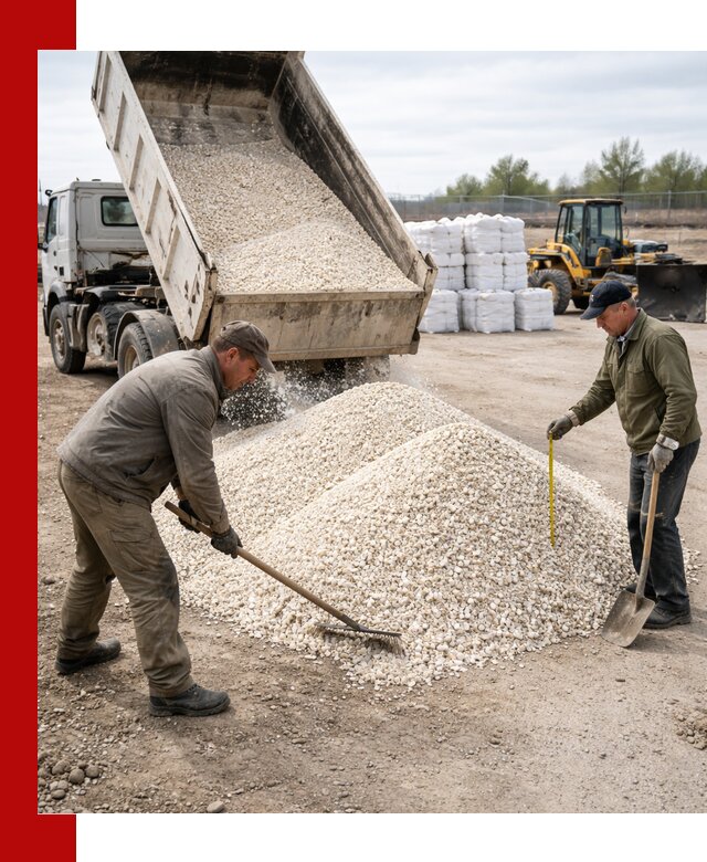 Мраморная крошка с доставкой и разгрузкой в Фурманове