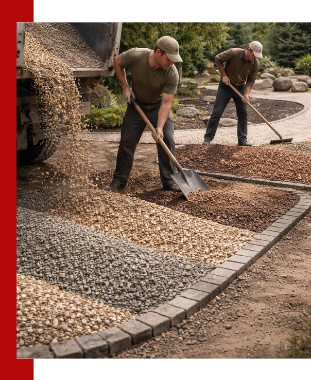 Декоративная крошка для ландшафта в Фурманове — продажа и доставка