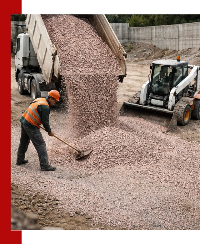 Крошка розовый гранит с доставкой в Фурманове от производителя