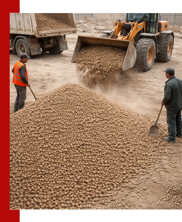 Керамзит фракция 10-20 с доставкой в Фурманове