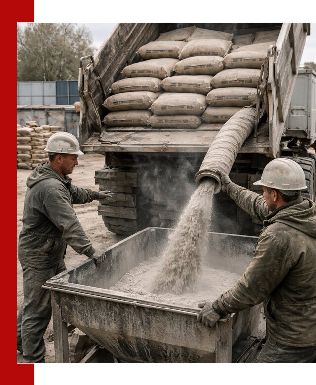 Доставка цемента М400 в Фурманове оптом и в розницу