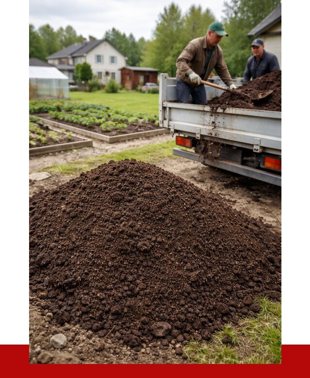 Плодородный грунт в Фурманове с доставкой от 4279 р. | ПРОНЕРУДФрв