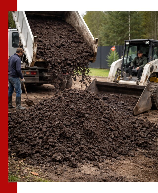 Плодородный грунт с доставкой в Фурманове для садов и огородов