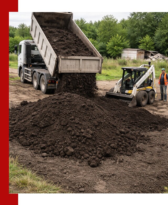 Поставка плодородной земли с доставкой самосвалом в Фурманове