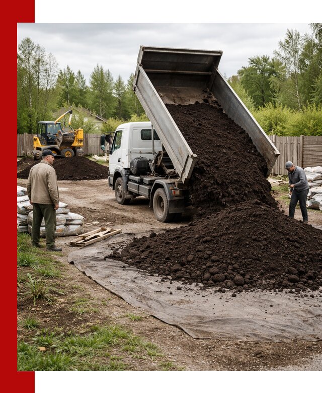 Доставка качественного почвогрунта в Фурманове оптом и в розницу