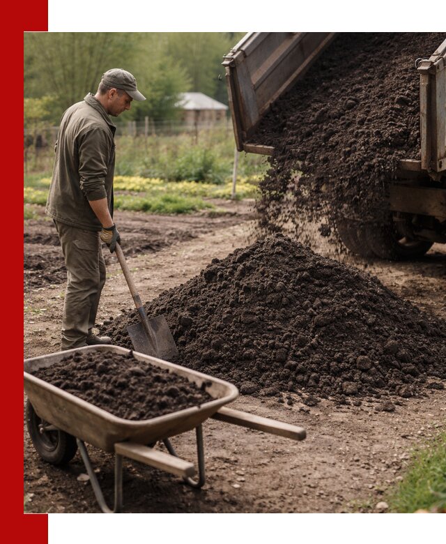 Доставка качественной земли для огорода в Фурманове