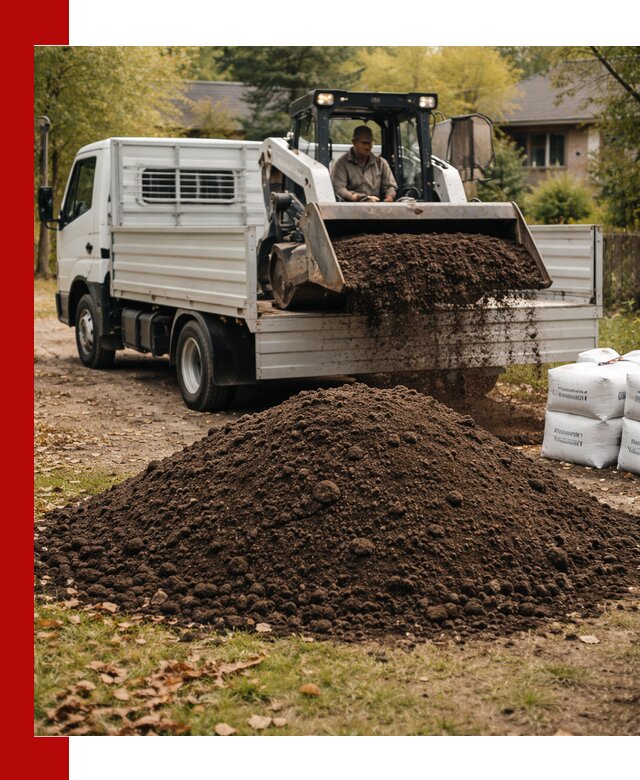 Доставка садовой земли в больших объёмах в Фурманове