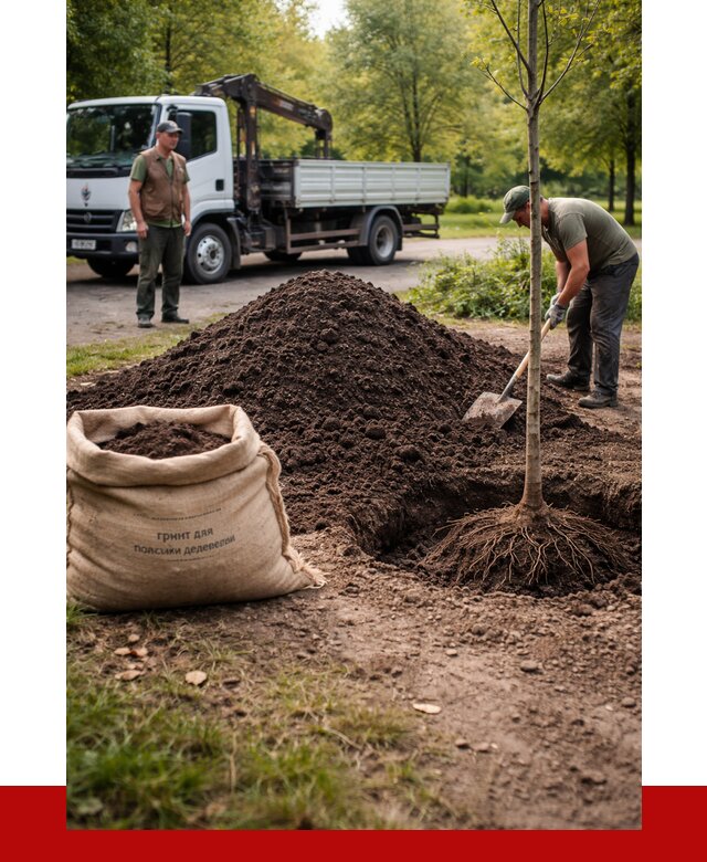 Грунт для посадки деревьев в Фурманове от 1223 р. | ПРОНЕРУДФрв