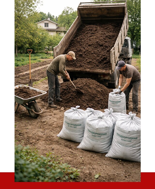 Плодородная смесь в Фурманове от 4279 р./куб с доставкой | ПРОНЕРУДФрв