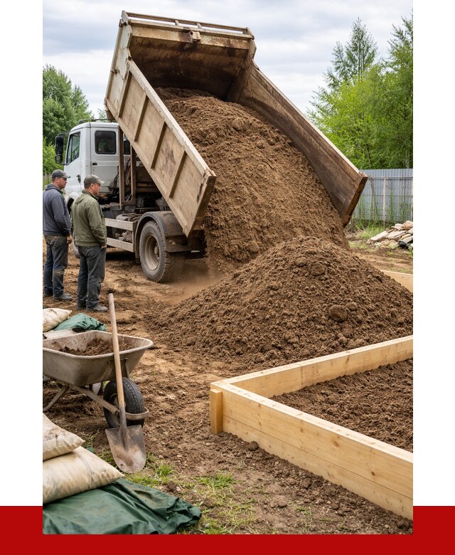 Торфо песчаная смесь в Фурманове с доставкой от 1885 р. | ПРОНЕРУДФрв